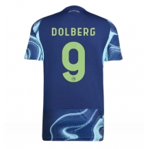 Ajax Kasper Dolberg #9 Uit tenue 2025-26 Korte Mouwen