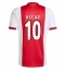 Ajax Oscar Gloukh #10 Thuis tenue 2025-26 Korte Mouwen