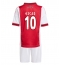 Ajax Oscar Gloukh #10 Thuis tenue Kids 2025-26 Korte Mouwen (+ broek)