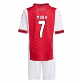 Ajax Raul Moro #7 Thuis tenue Kids 2025-26 Korte Mouwen (+ broek)