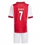 Ajax Raul Moro #7 Thuis tenue Kids 2025-26 Korte Mouwen (+ broek)