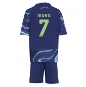 Ajax Raul Moro #7 Uit tenue Kids 2025-26 Korte Mouwen (+ broek)