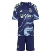 Ajax Uit tenue Kids 2025-26 Korte Mouwen (+ broek)