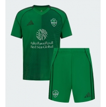 Al-Ahli Thuis tenue Kids 2025-26 Korte Mouwen (+ broek)