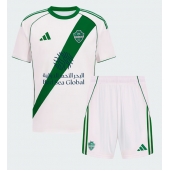 Al-Ahli Uit tenue Kids 2025-26 Korte Mouwen (+ broek)
