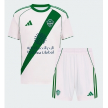 Al-Ahli Uit tenue Kids 2025-26 Korte Mouwen (+ broek)