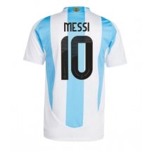 Argentinië Lionel Messi #10 Thuis tenue Copa America 2024 Korte Mouwen