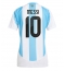Argentinië Lionel Messi #10 Thuis tenue Dames Copa America 2024 Korte Mouwen