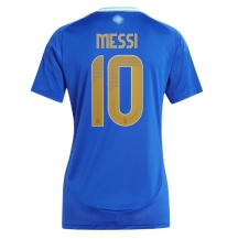 Argentinië Lionel Messi #10 Uit tenue Dames Copa America 2024 Korte Mouwen