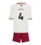 Arsenal Ben White #4 Derde tenue Kids 2025-26 Korte Mouwen (+ broek)