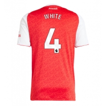 Arsenal Ben White #4 Thuis tenue 2025-26 Korte Mouwen