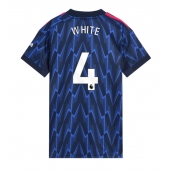 Arsenal Ben White #4 Uit tenue Dames 2025-26 Korte Mouwen