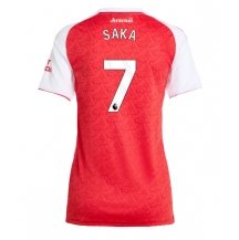 Arsenal Bukayo Saka #7 Thuis tenue Dames 2025-26 Korte Mouwen