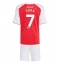 Arsenal Bukayo Saka #7 Thuis tenue Kids 2025-26 Korte Mouwen (+ broek)