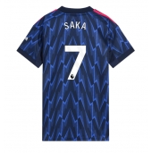 Arsenal Bukayo Saka #7 Uit tenue Dames 2025-26 Korte Mouwen