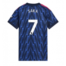 Arsenal Bukayo Saka #7 Uit tenue Dames 2025-26 Korte Mouwen