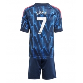 Arsenal Bukayo Saka #7 Uit tenue Kids 2025-26 Korte Mouwen (+ broek)