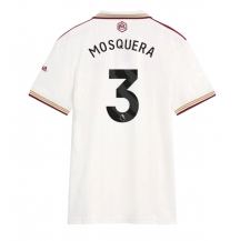 Arsenal Cristhian Mosquera #3 Derde tenue Dames 2025-26 Korte Mouwen