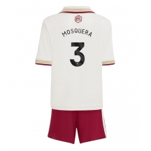 Arsenal Cristhian Mosquera #3 Derde tenue Kids 2025-26 Korte Mouwen (+ broek)