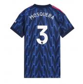 Arsenal Cristhian Mosquera #3 Uit tenue Dames 2025-26 Korte Mouwen