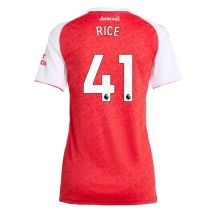 Arsenal Declan Rice #41 Thuis tenue Dames 2025-26 Korte Mouwen