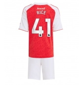 Arsenal Declan Rice #41 Thuis tenue Kids 2025-26 Korte Mouwen (+ broek)