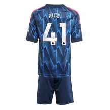 Arsenal Declan Rice #41 Uit tenue Kids 2025-26 Korte Mouwen (+ broek)