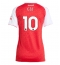 Arsenal Eberechi Eze #10 Thuis tenue Dames 2025-26 Korte Mouwen