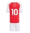 Arsenal Eberechi Eze #10 Thuis tenue Kids 2025-26 Korte Mouwen (+ broek)
