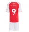 Arsenal Gabriel Jesus #9 Thuis tenue Kids 2025-26 Korte Mouwen (+ broek)