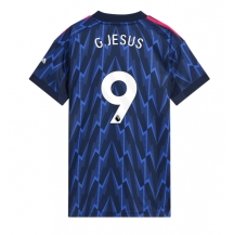Arsenal Gabriel Jesus #9 Uit tenue Dames 2025-26 Korte Mouwen