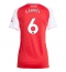 Arsenal Gabriel Magalhaes #6 Thuis tenue Dames 2025-26 Korte Mouwen