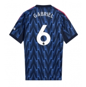 Arsenal Gabriel Magalhaes #6 Uit tenue 2025-26 Korte Mouwen