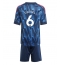 Arsenal Gabriel Magalhaes #6 Uit tenue Kids 2025-26 Korte Mouwen (+ broek)