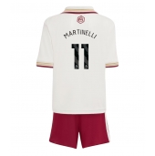 Arsenal Gabriel Martinelli #11 Derde tenue Kids 2025-26 Korte Mouwen (+ broek)