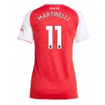 Arsenal Gabriel Martinelli #11 Thuis tenue Dames 2025-26 Korte Mouwen