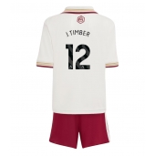 Arsenal Jurrien Timber #12 Derde tenue Kids 2025-26 Korte Mouwen (+ broek)