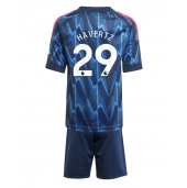 Arsenal Kai Havertz #29 Uit tenue Kids 2025-26 Korte Mouwen (+ broek)