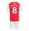 Arsenal Martin Odegaard #8 Thuis tenue Kids 2025-26 Korte Mouwen (+ broek)