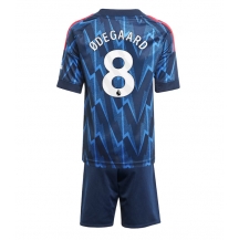 Arsenal Martin Odegaard #8 Uit tenue Kids 2025-26 Korte Mouwen (+ broek)