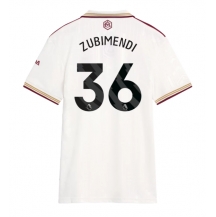 Arsenal Martin Zubimendi #36 Derde tenue Dames 2025-26 Korte Mouwen