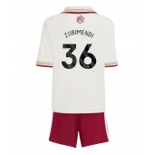 Arsenal Martin Zubimendi #36 Derde tenue Kids 2025-26 Korte Mouwen (+ broek)
