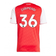 Arsenal Martin Zubimendi #36 Thuis tenue 2025-26 Korte Mouwen