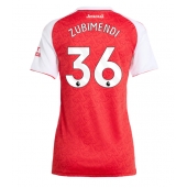 Arsenal Martin Zubimendi #36 Thuis tenue Dames 2025-26 Korte Mouwen