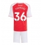 Arsenal Martin Zubimendi #36 Thuis tenue Kids 2025-26 Korte Mouwen (+ broek)