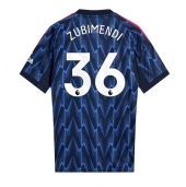 Arsenal Martin Zubimendi #36 Uit tenue 2025-26 Korte Mouwen