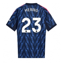 Arsenal Mikel Merino #23 Uit tenue 2025-26 Korte Mouwen