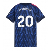 Arsenal Noni Madueke #20 Uit tenue Dames 2025-26 Korte Mouwen