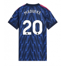 Arsenal Noni Madueke #20 Uit tenue Dames 2025-26 Korte Mouwen
