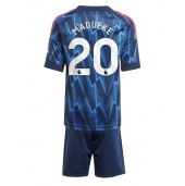 Arsenal Noni Madueke #20 Uit tenue Kids 2025-26 Korte Mouwen (+ broek)